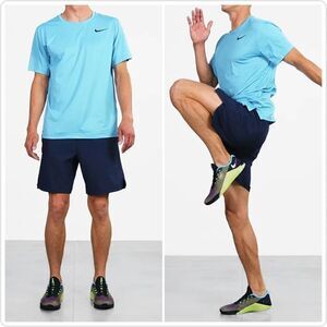 Men's Nike Pro Dri-Fit Flex Vent Max Navy Shorts Style CJ1957-451 M